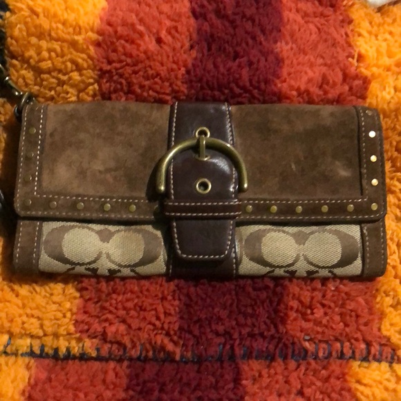 Coach wristlet Wallet - Picture 1 of 6
